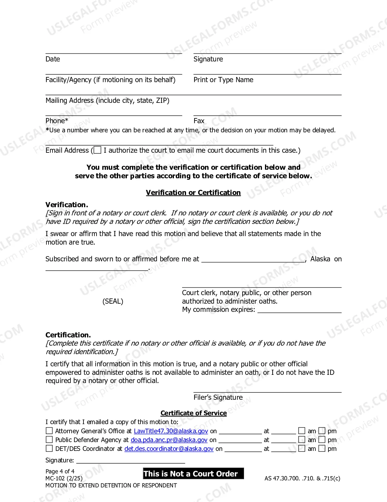Preview Motion to Extend Detention of Respondent