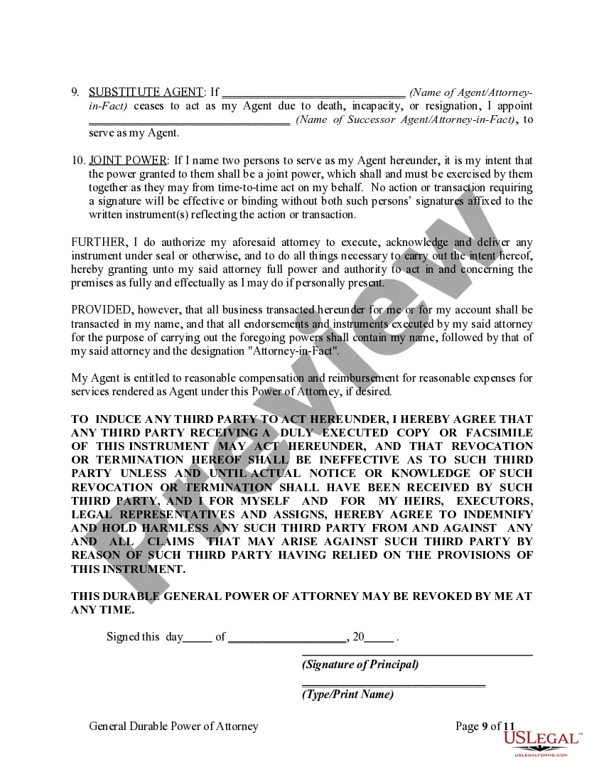 Get General Durable Power of Attorney for Property and Finances or Financial Effective Immediately Preview General Durable Power of Attorney for Property and Finances or Financial Effective Immediately
