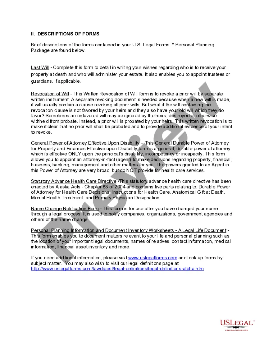 Get Alaska Newly Divorced Individuals Package Preview Alaska Newly Divorced Individuals Package