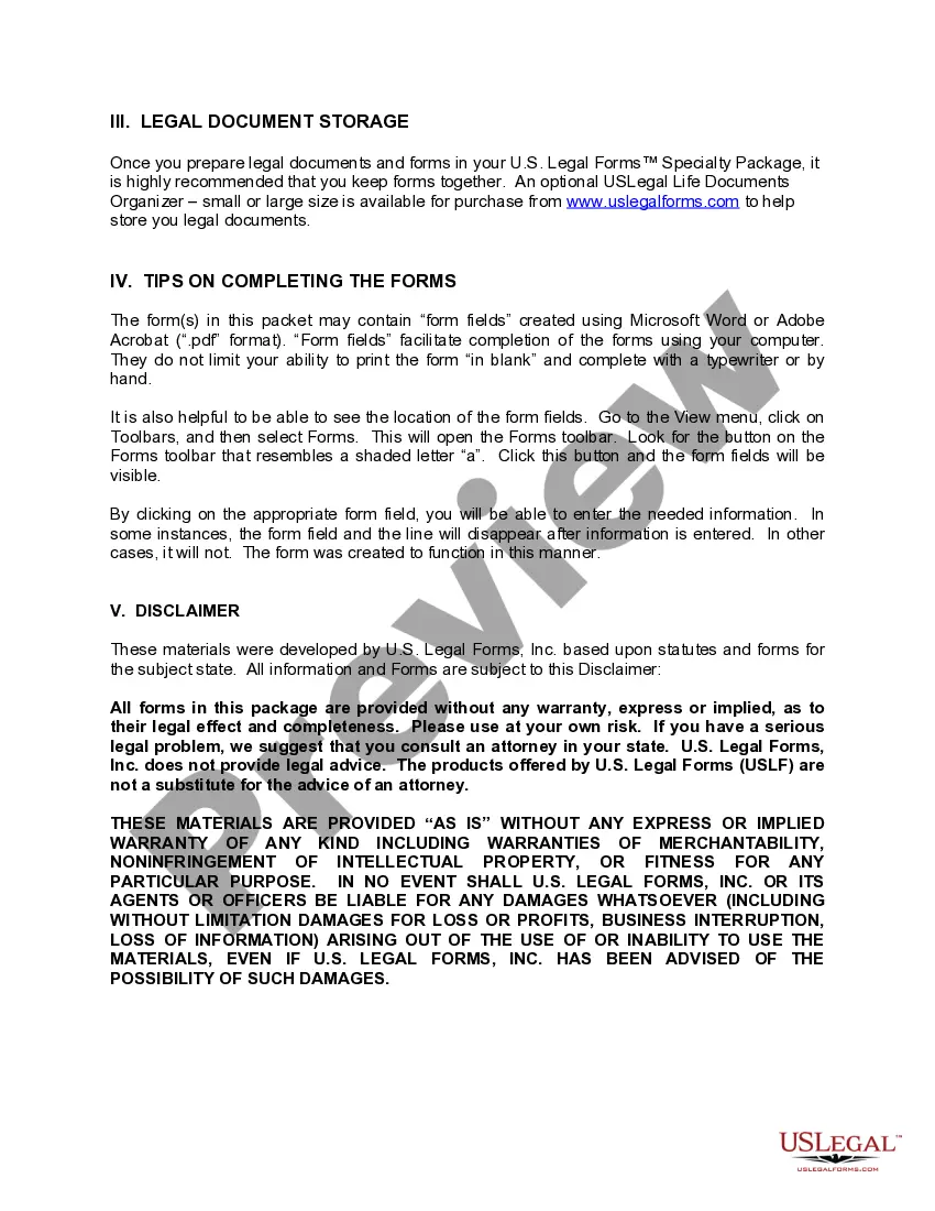 Preview Alaska Option to Purchase Package