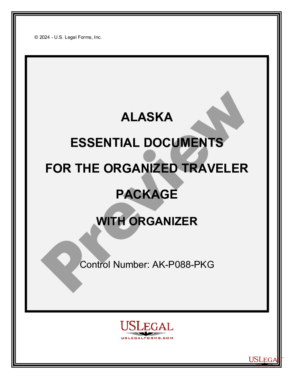 page 0 Essential Documents for the Organized Traveler Package with Personal Organizer preview