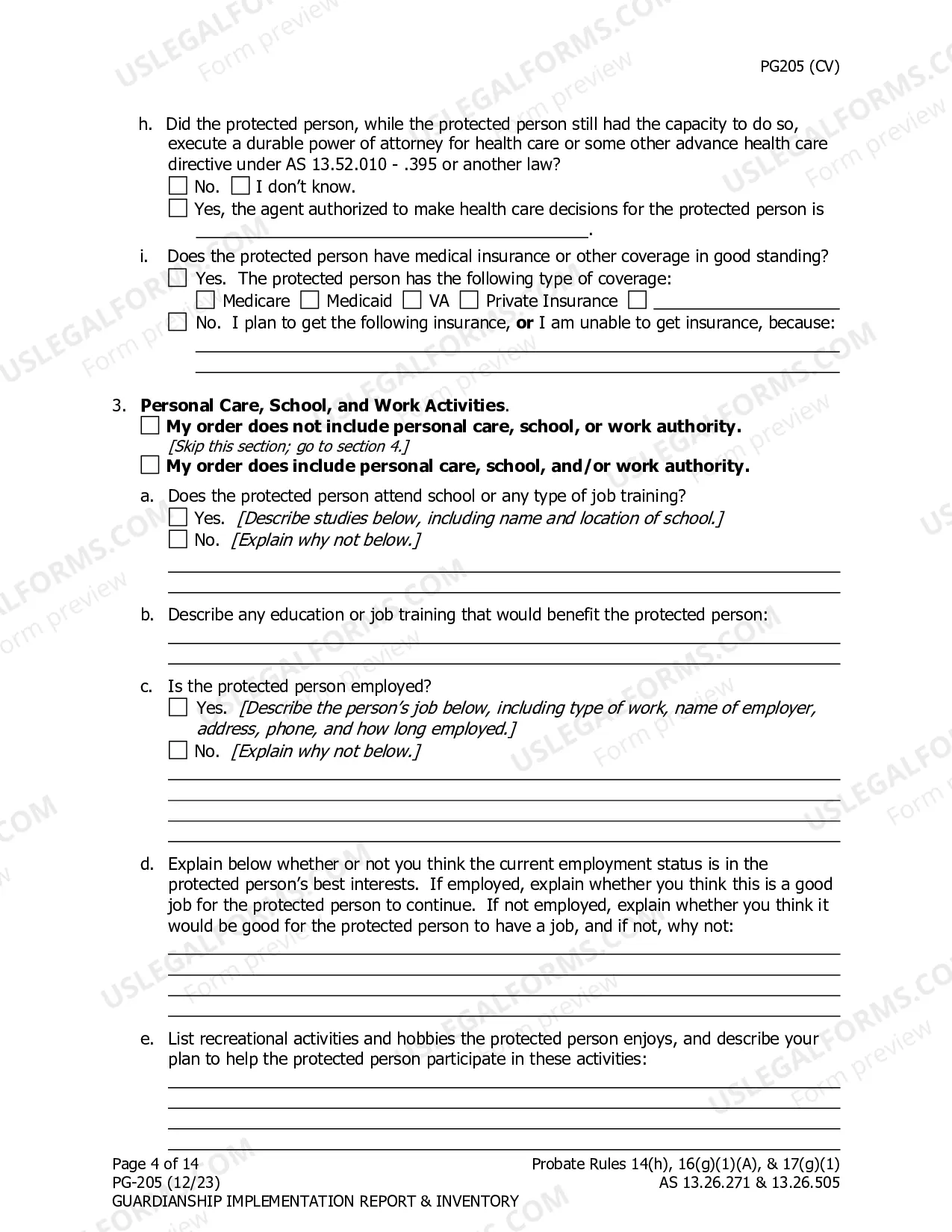 Preview Guardianship Implementation Report and Inventory