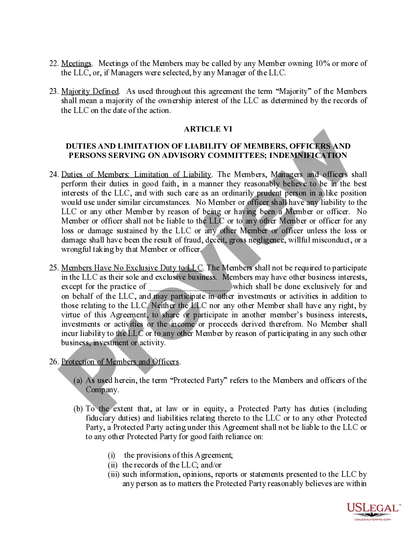 Get Sample Operating Agreement for Professional Limited Liability Company PLLC Preview Sample Operating Agreement for Professional Limited Liability Company PLLC