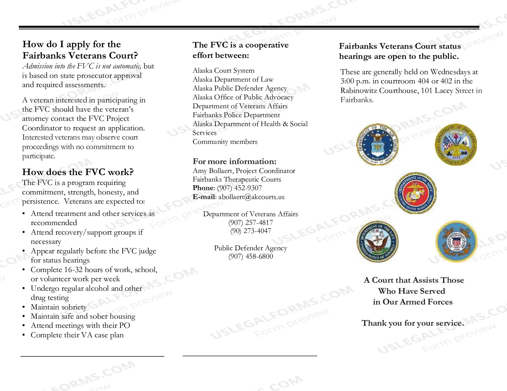 Preview Fairbanks Veterans Court
