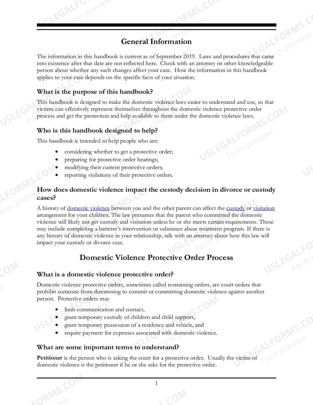 Preview How to Represent Yourself in Alaska's Domestic Violence Protective Order Process