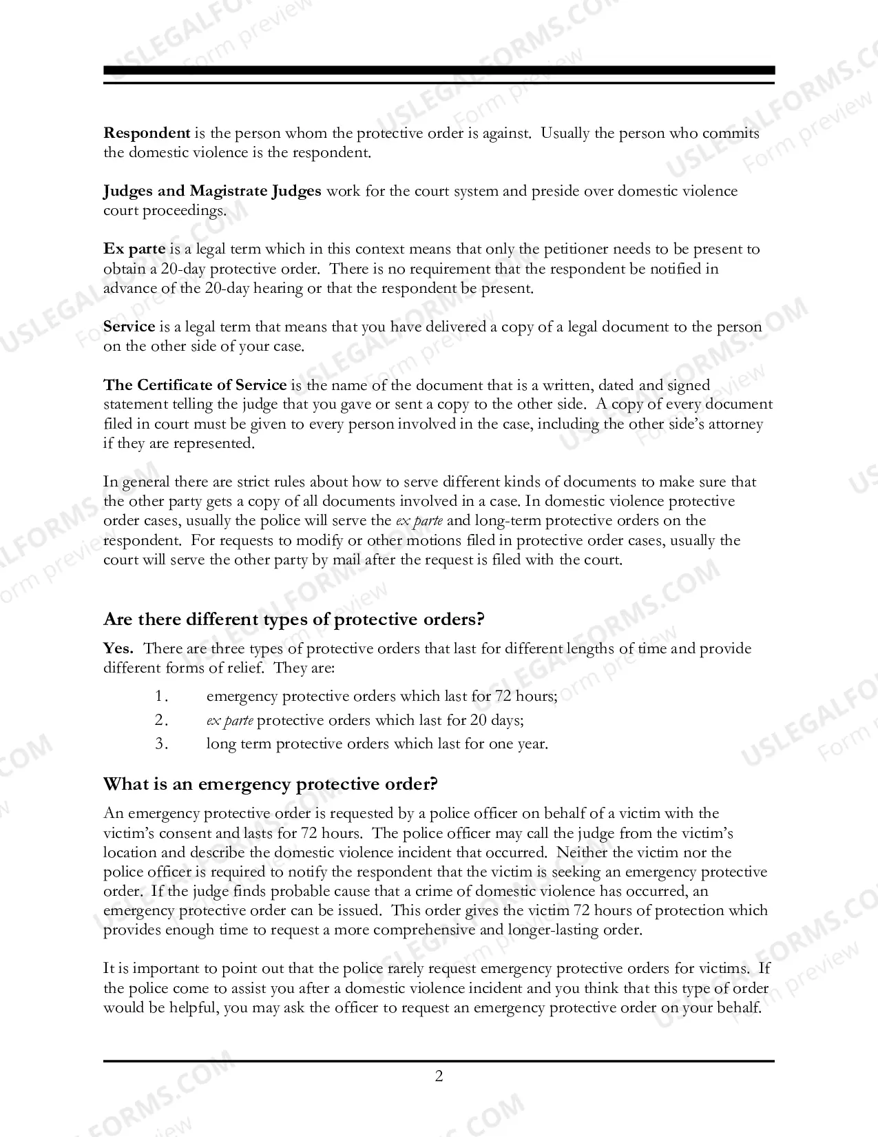 Preview How to Represent Yourself in Alaska's Domestic Violence Protective Order Process