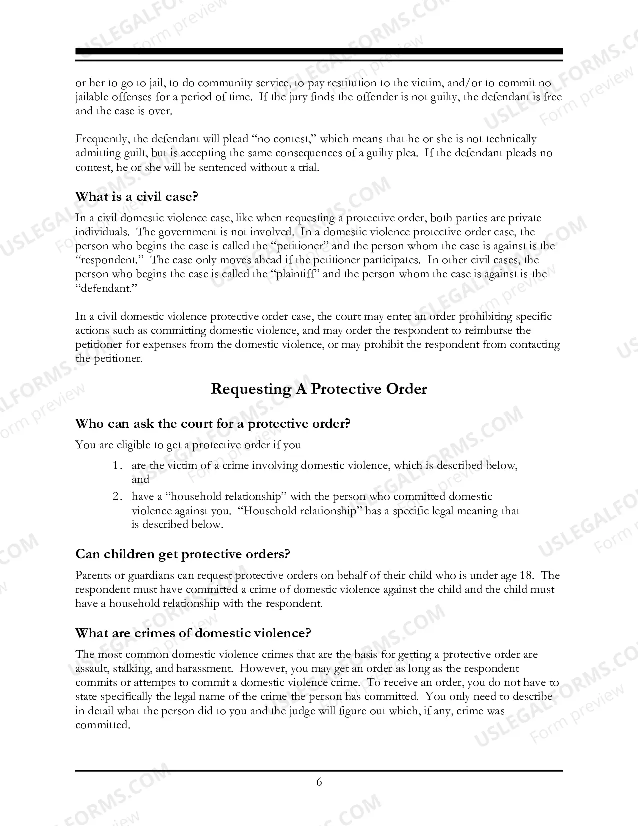 Preview How to Represent Yourself in Alaska's Domestic Violence Protective Order Process