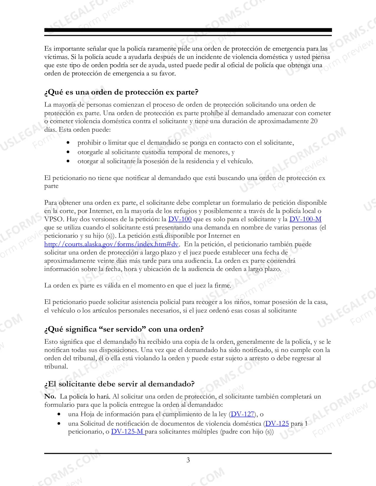 Preview Que Hacer Cuando Alguien Solicita Una Orden De Proteccion De Violencia Domestica Contra Usted