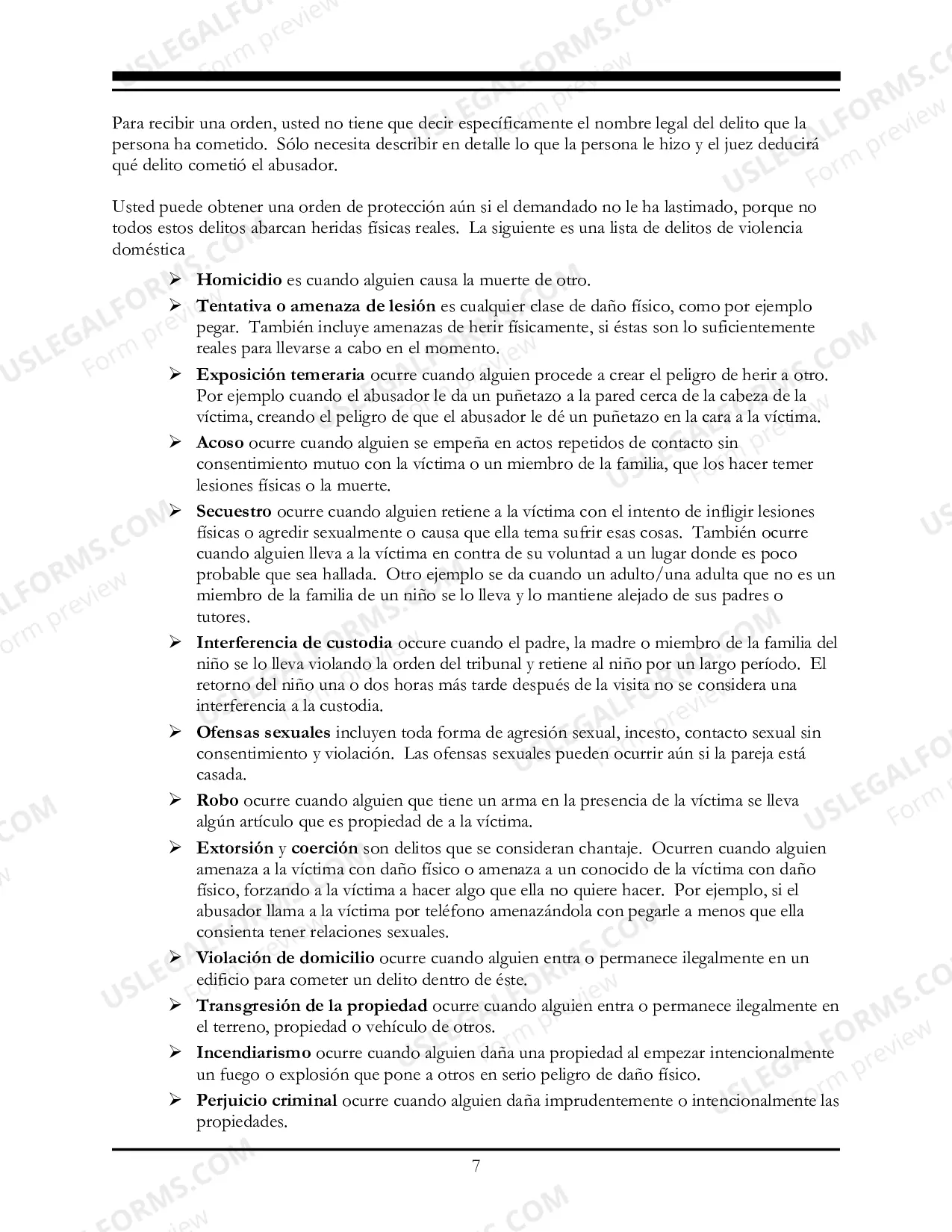 Preview Que Hacer Cuando Alguien Solicita Una Orden De Proteccion De Violencia Domestica Contra Usted