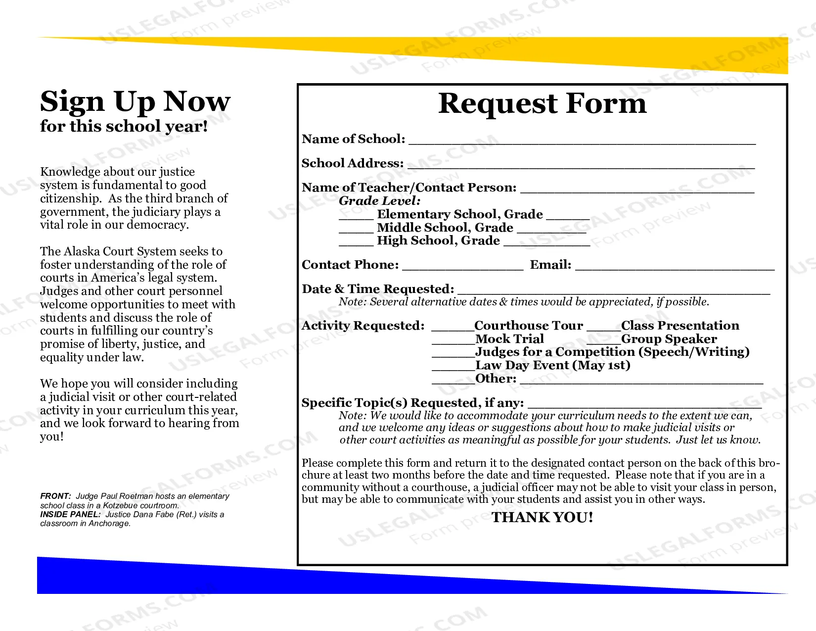 Preview Teaching Kids About Courts - Educational programs for students sponsored by the Alaska Court System