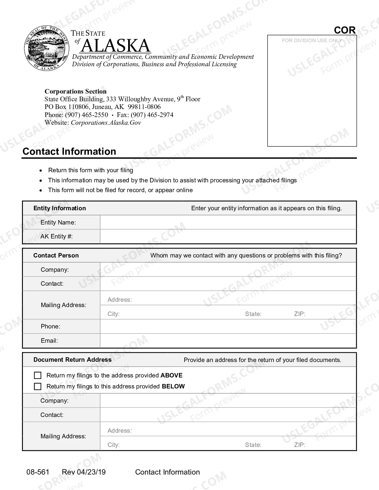 Preview Application For Certificate of Limited Partnership