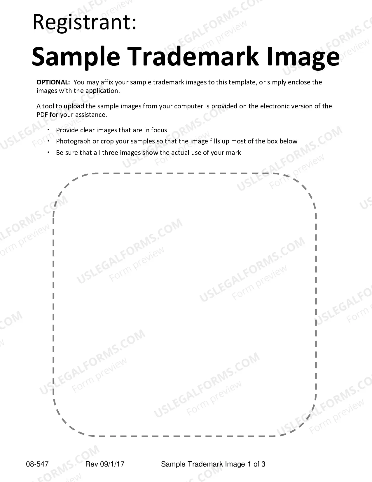 Preview Trademark Registration