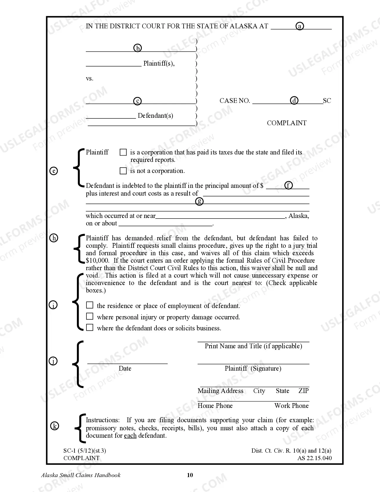 Preview Small Claims Handbook