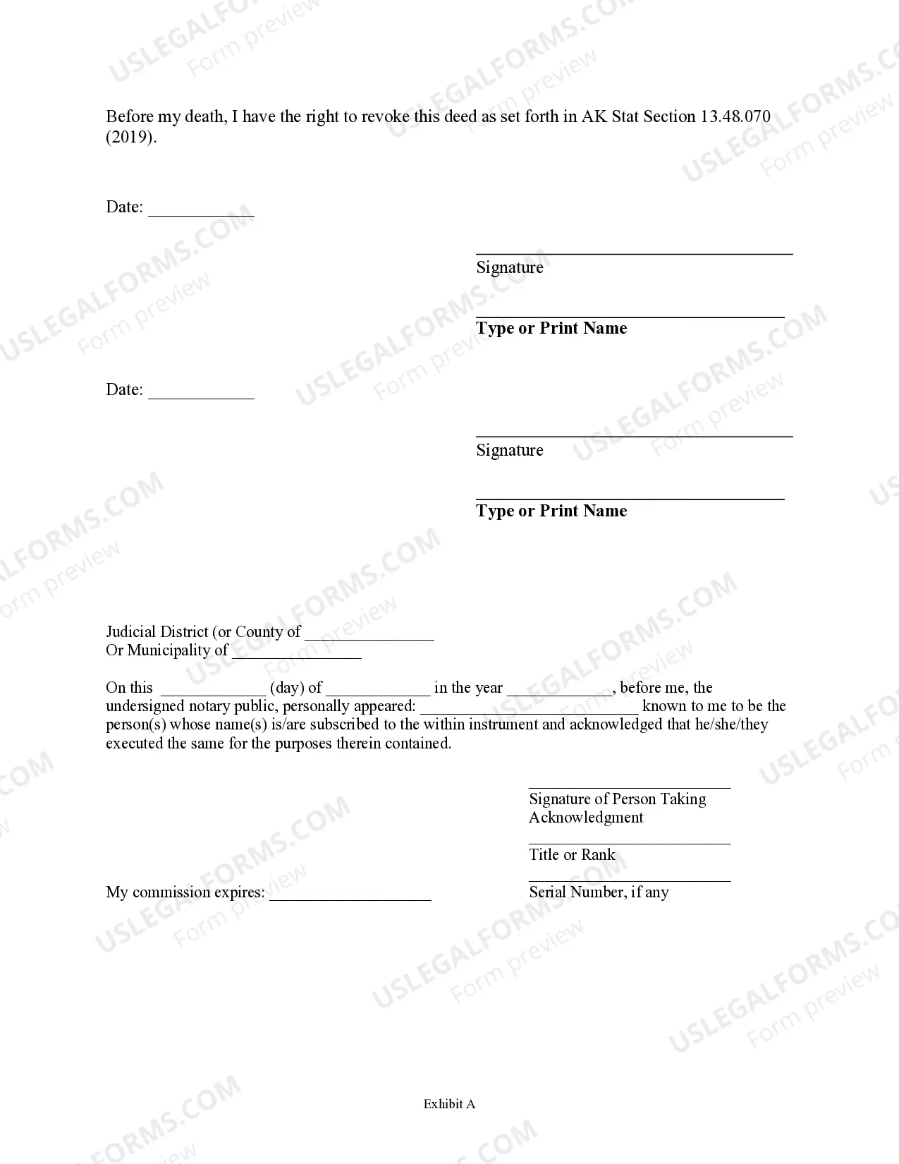 Preview Transfer on Death Deed or TOD - Beneficiary Deed for Two Individuals to Multiple Individuals