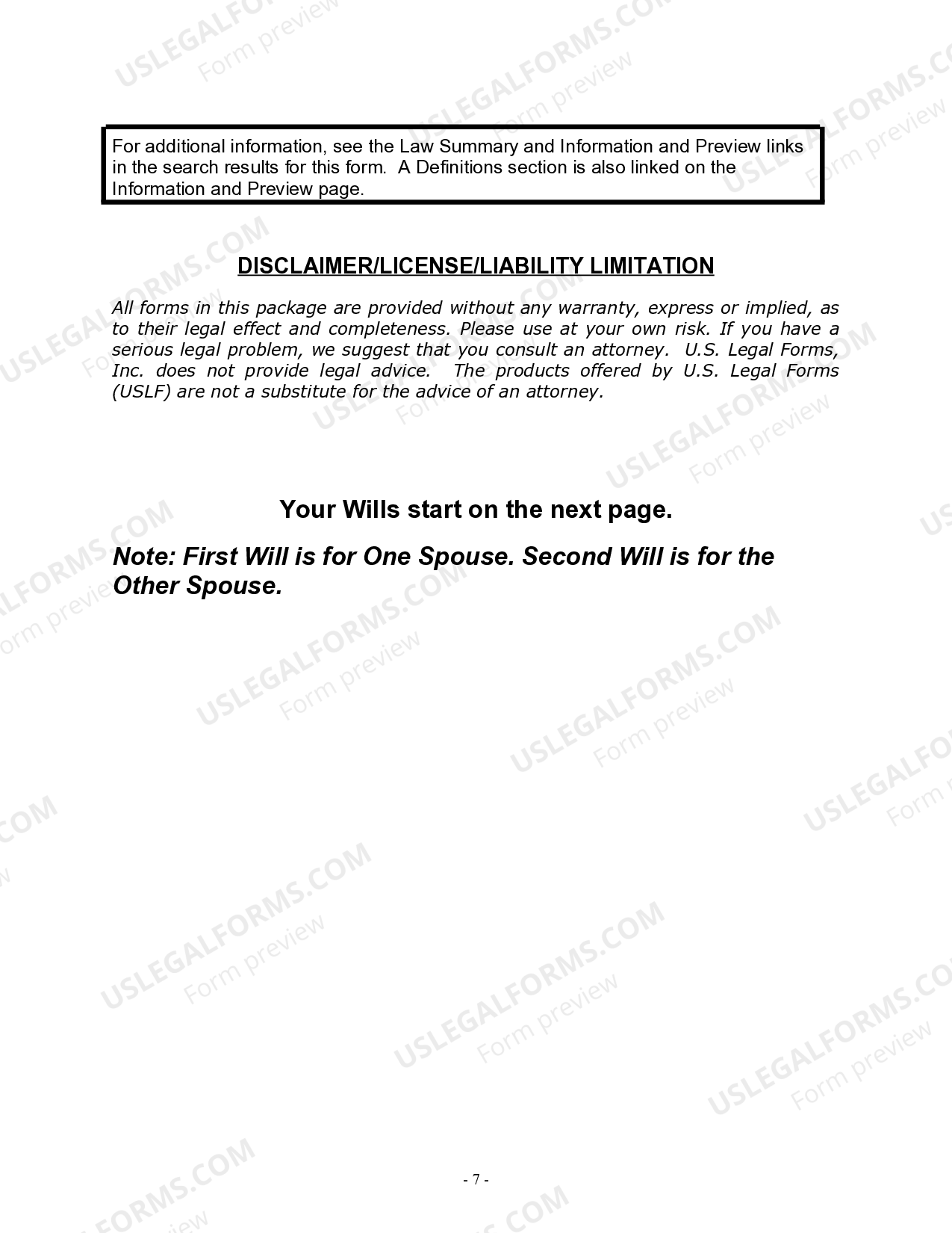 Alaska Mutual Wills Package with Last Wills and Testaments for Married