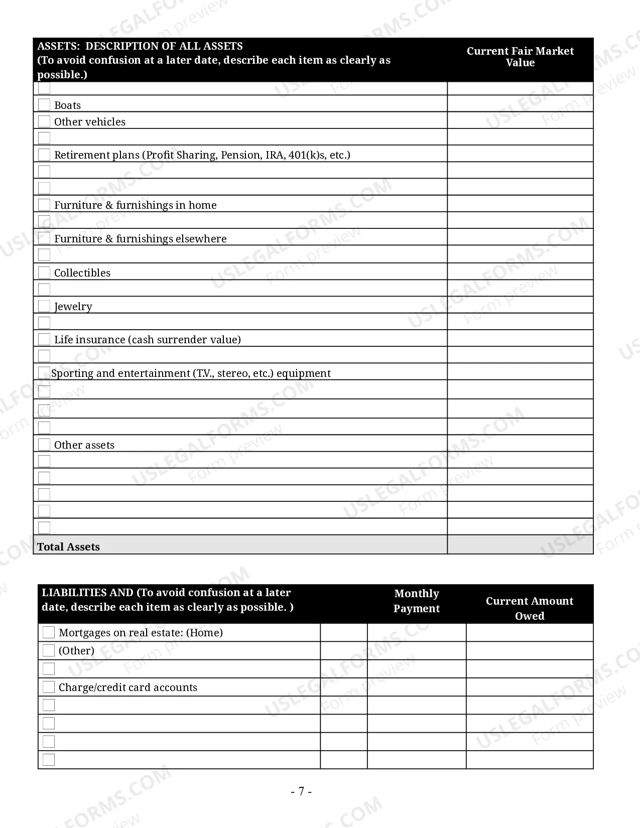 Preview Estate Planning Questionnaire and Worksheets