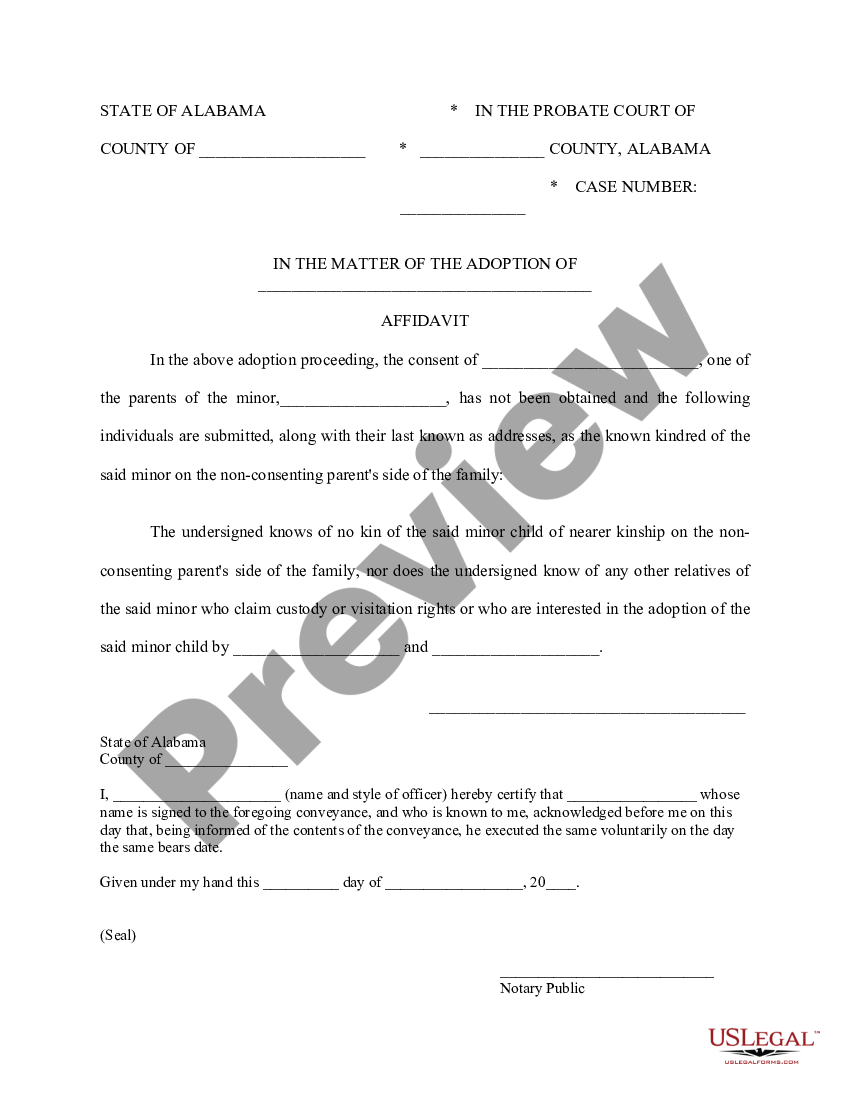 Alabama Affidavit Of Repossession Us Legal Forms 3125