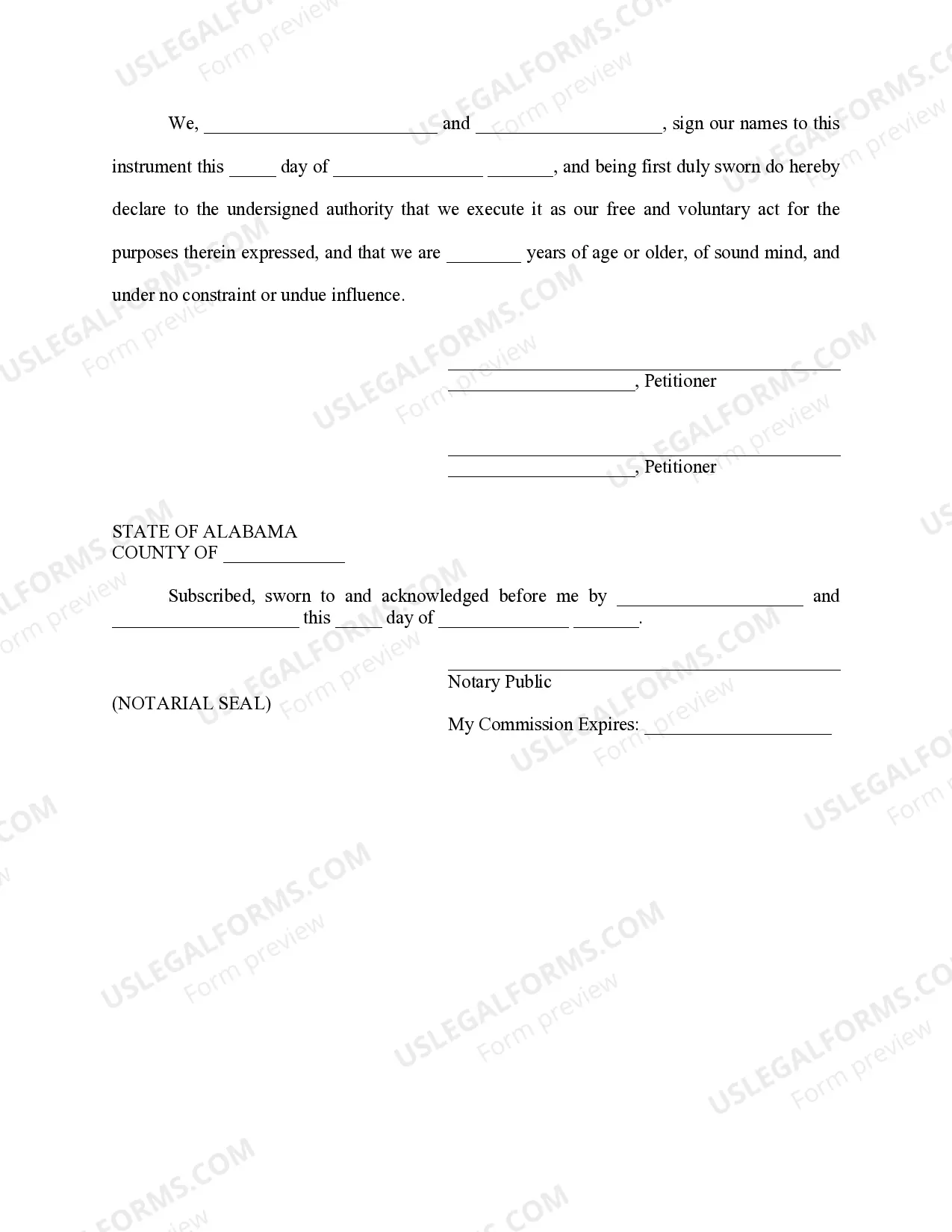 Preview Disclosure of Anticipated Disbursements
