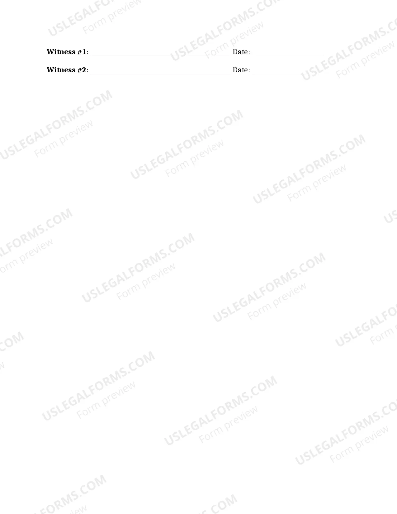 Preview Alabama firearm Bill of Sale form