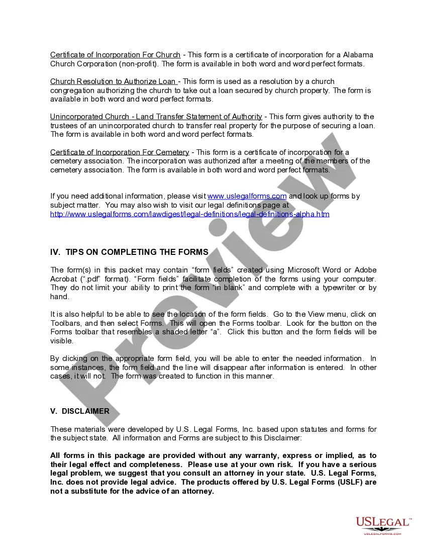 Get Alabama Corporations Forms Package Preview Alabama Corporations Forms Package