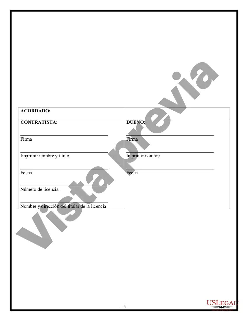 Preview Contrato de excavadora para contratista