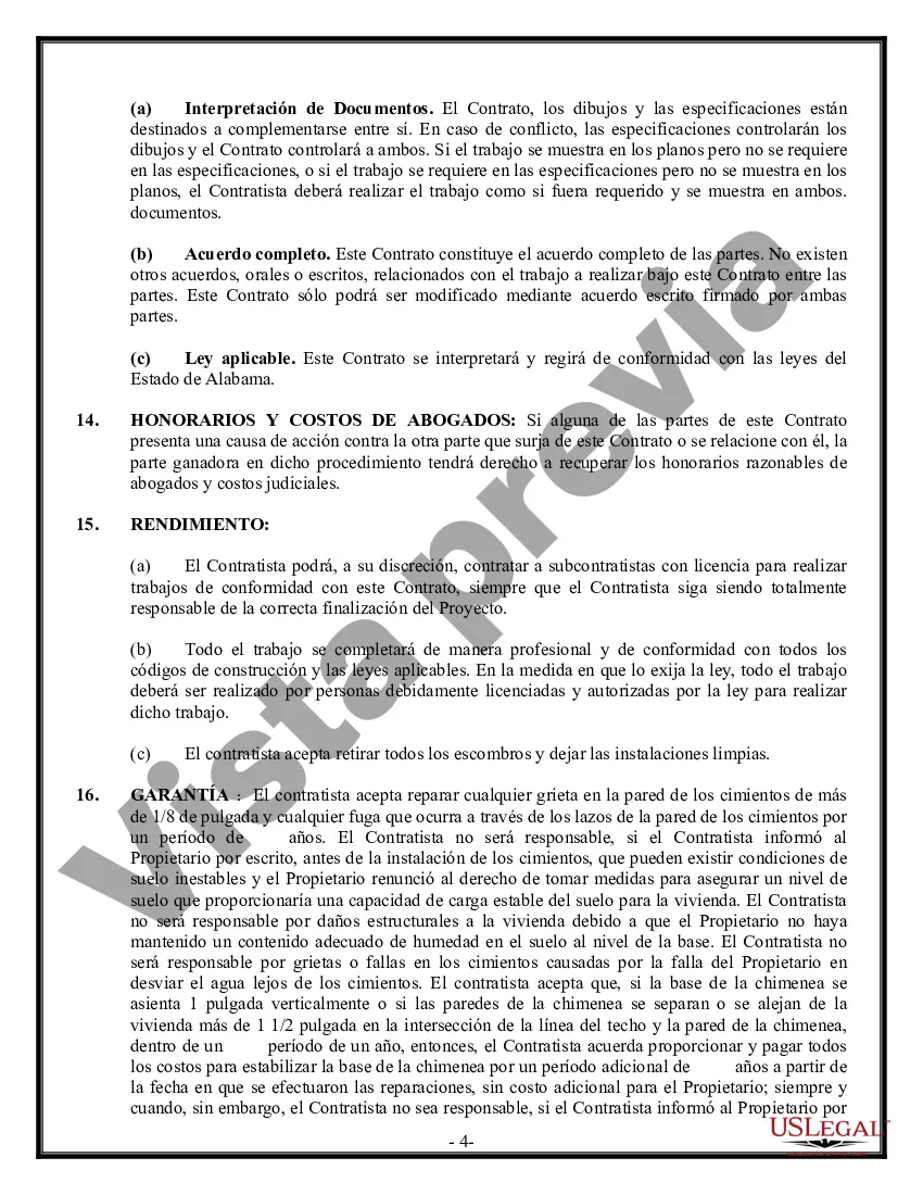 Preview Contrato de Fundación para Contratista