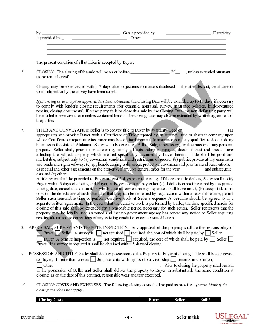 Get Contract for Sale and Purchase of Real Estate with No Broker for Residential Home Sale Agreement Preview Contract for Sale and Purchase of Real Estate with No Broker for Residential Home Sale Agreement