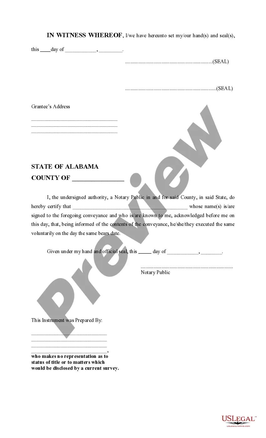 Get Warranty Deed to Joint Tenants With Right of Survivorship Preview Warranty Deed to Joint Tenants With Right of Survivorship