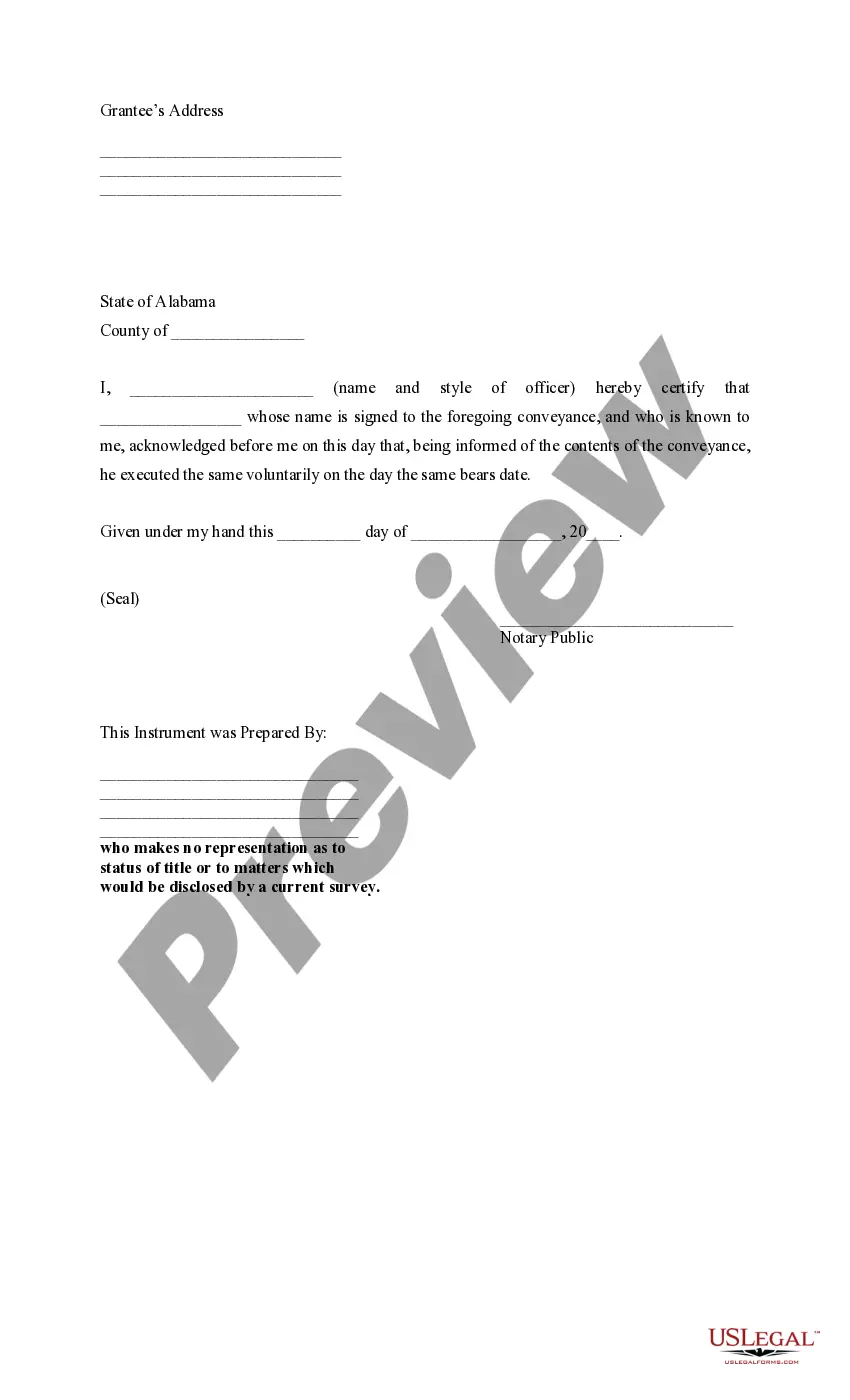 Preview Deed with Mortgage Assumption