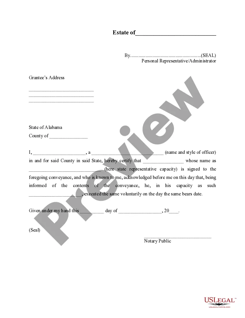 Get Executor's Deed Preview Executor's Deed