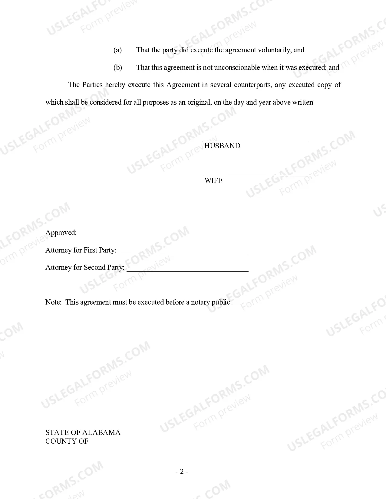 Preview Revocation of Premarital or Prenuptial Agreement