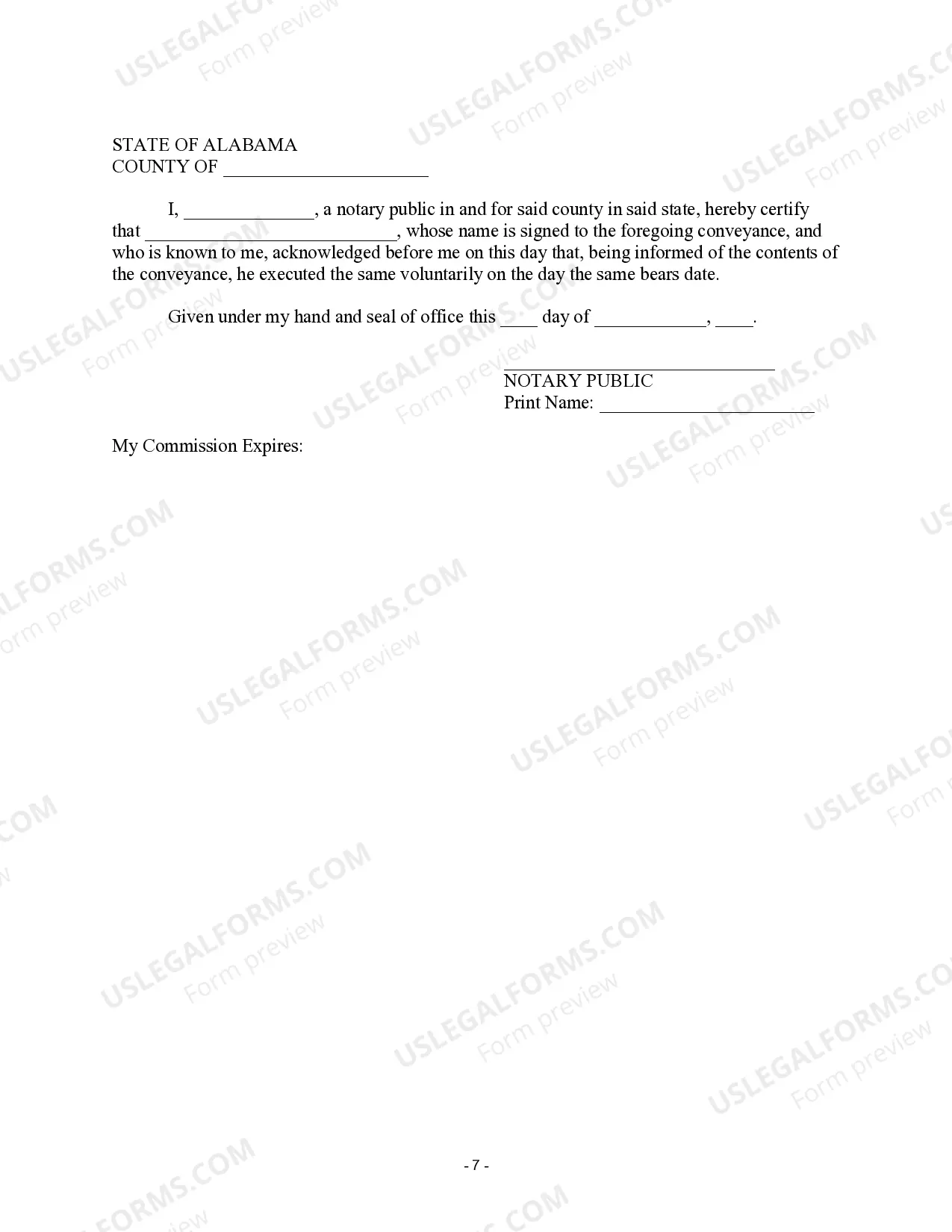 Preview Alabama Prenuptial Premarital Agreement with Financial Statements