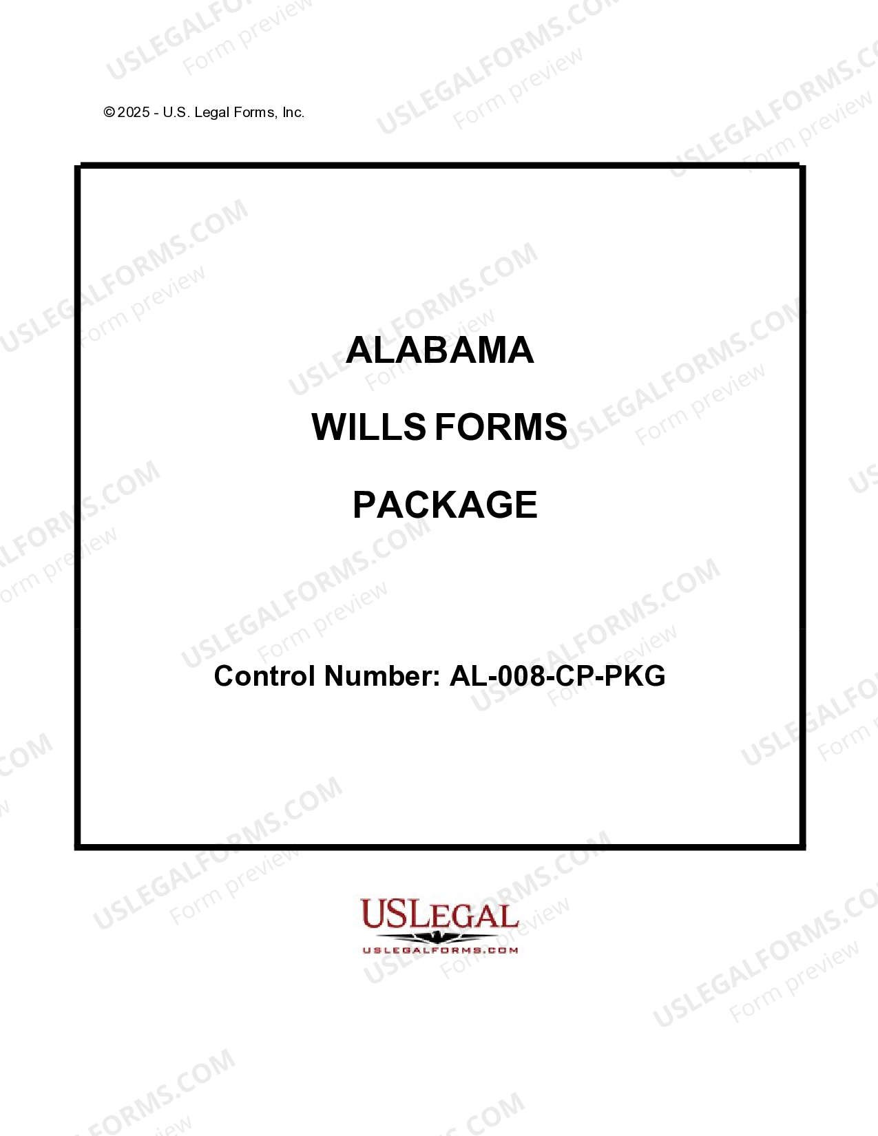 Alabama Wills Forms Package Where Can I Get A Blank Will Form US Legal Forms