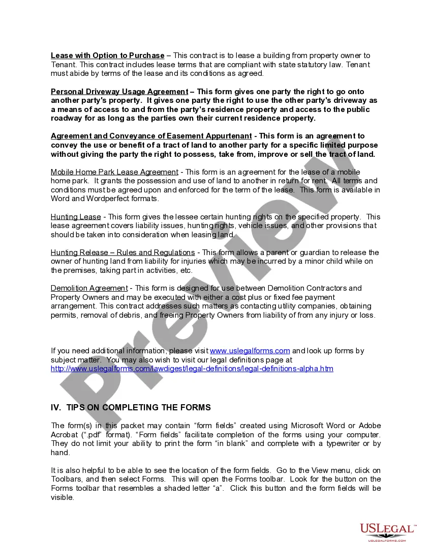 Get Alabama Leases Forms Package Preview Alabama Leases Forms Package