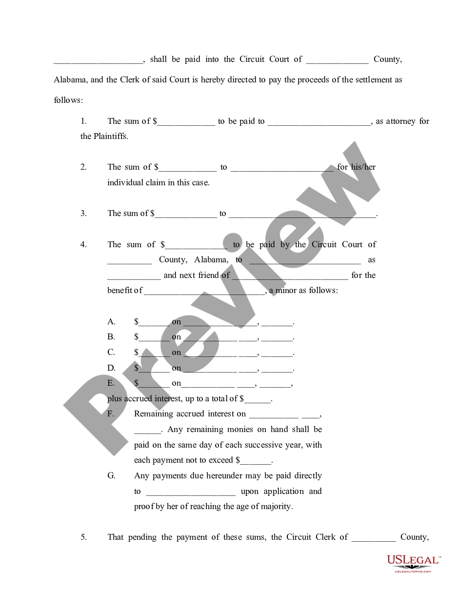 page 2 Order For Pro-Ami Settlement preview