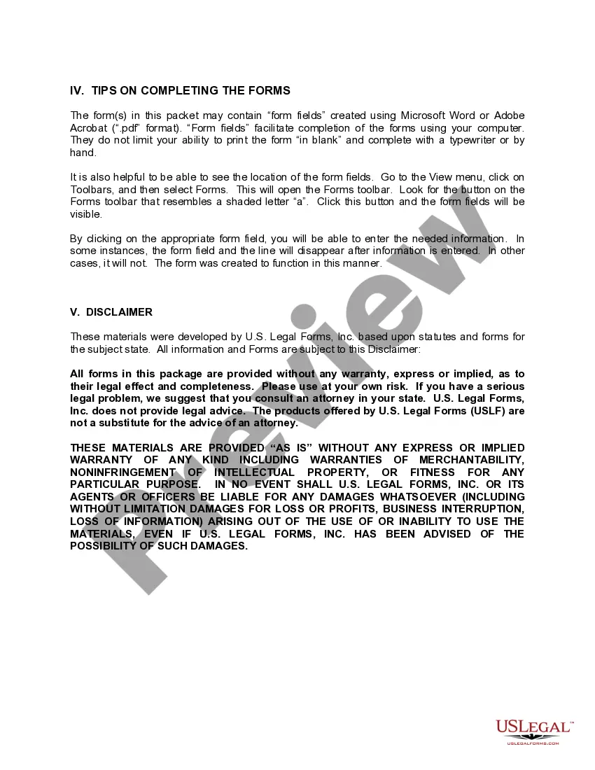 Preview Alabama Mortgage Forms Package