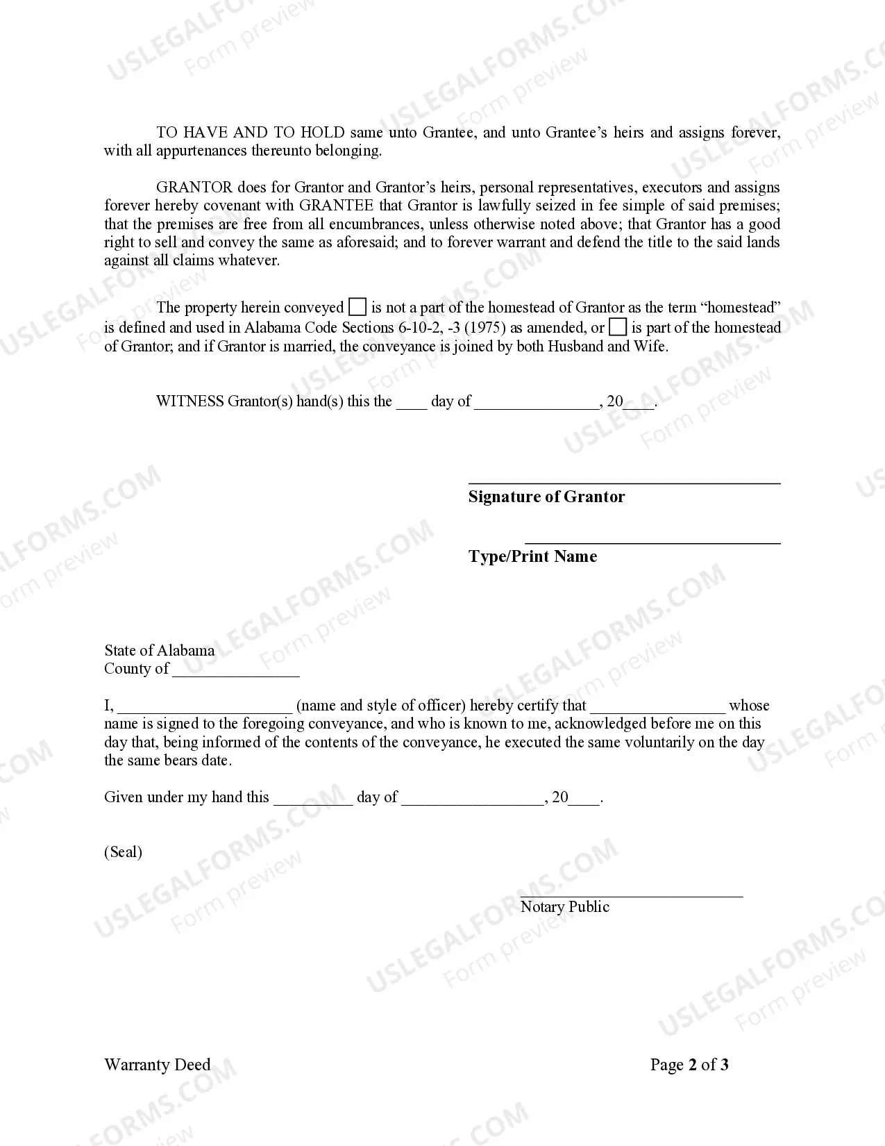 Preview Warranty Deed from Individual to a Trust