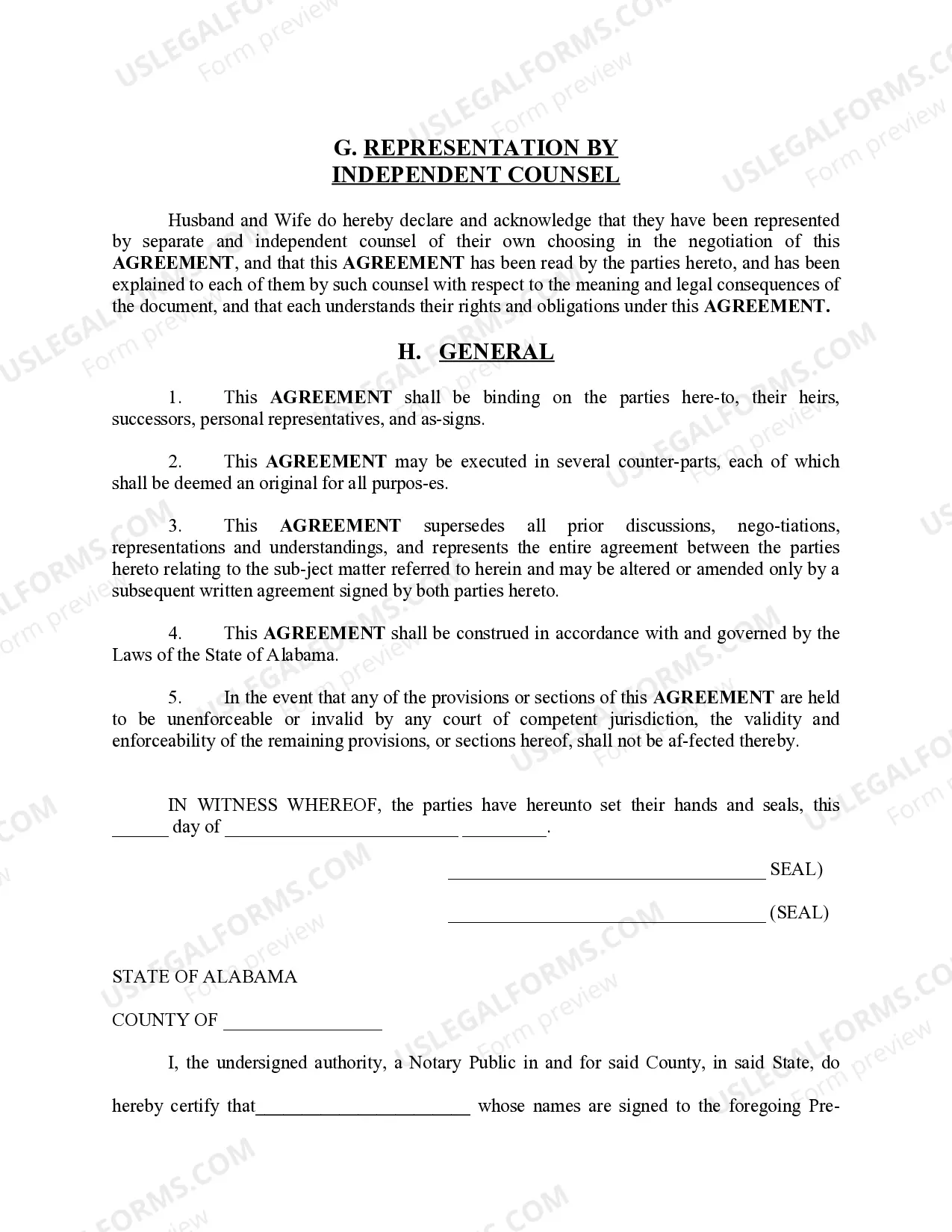 Preview Premarital or Prenuptial Agreement