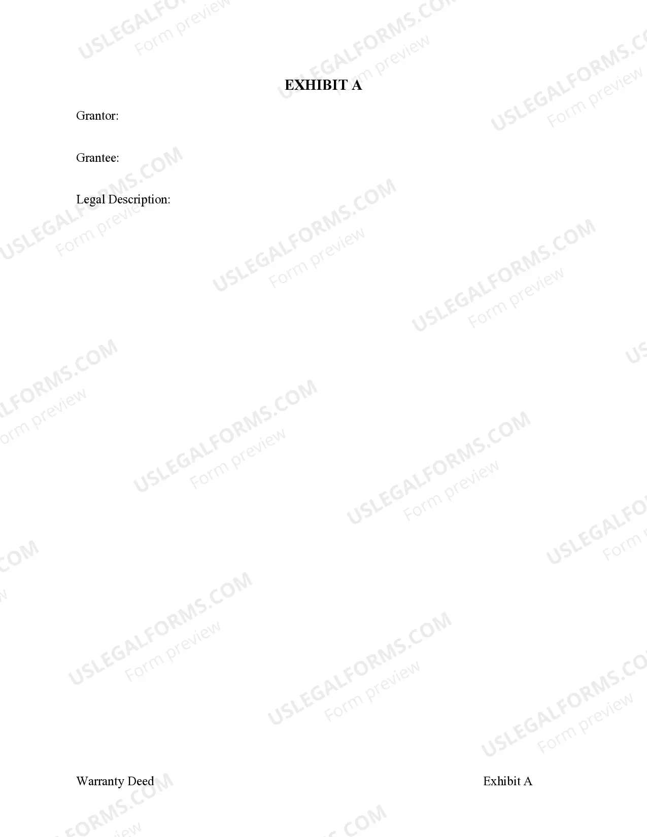 Preview Warranty Deed from Husband to Himself and Wife