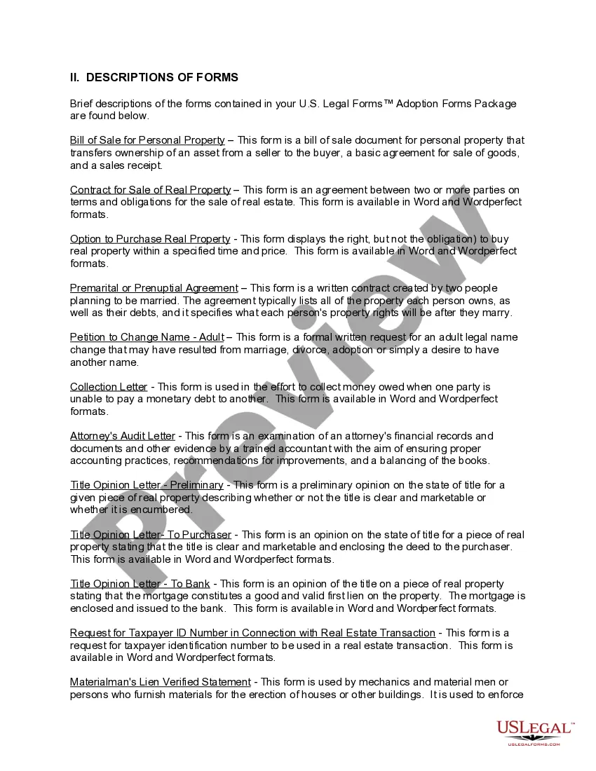 Preview Alabama General Practice Forms Package