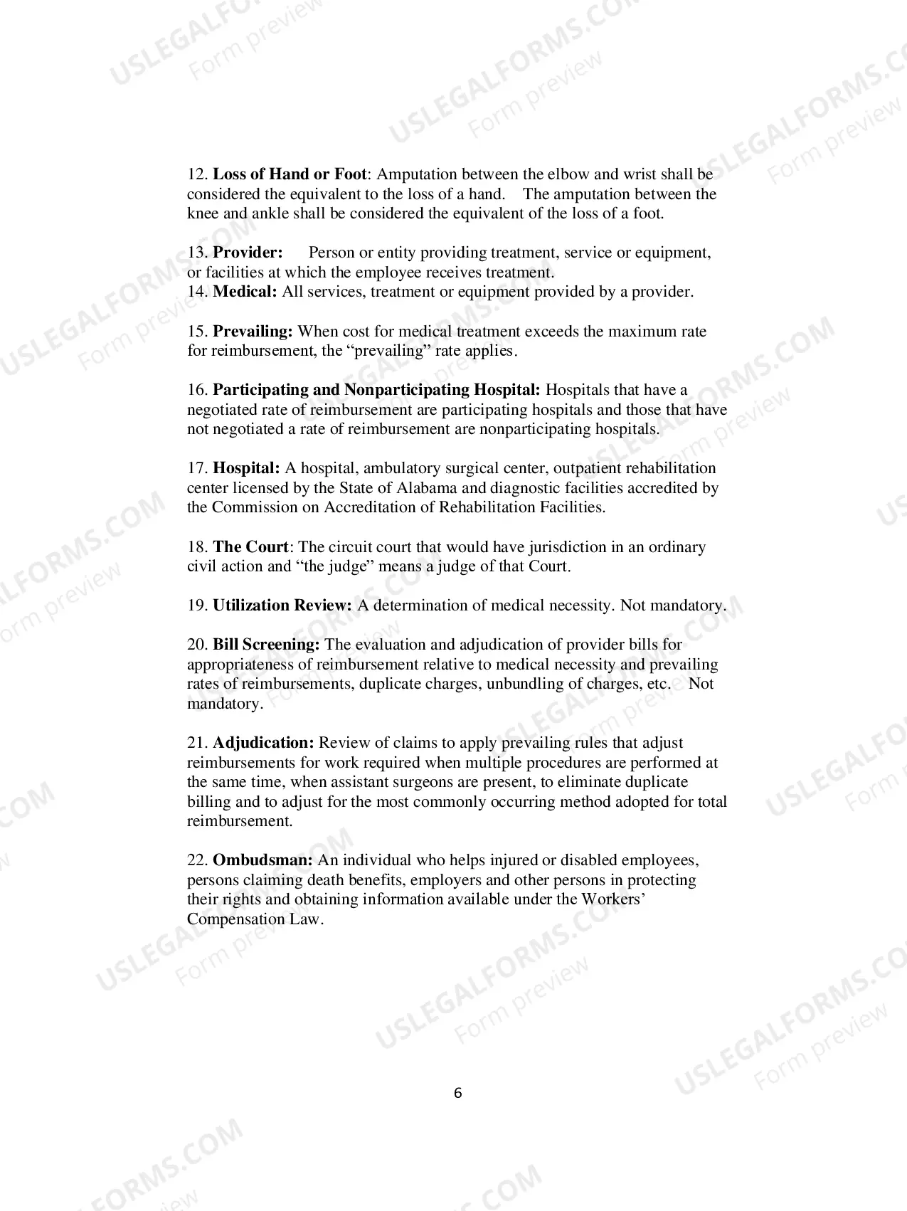 Preview Workers' Compensation Claim Handling Manual