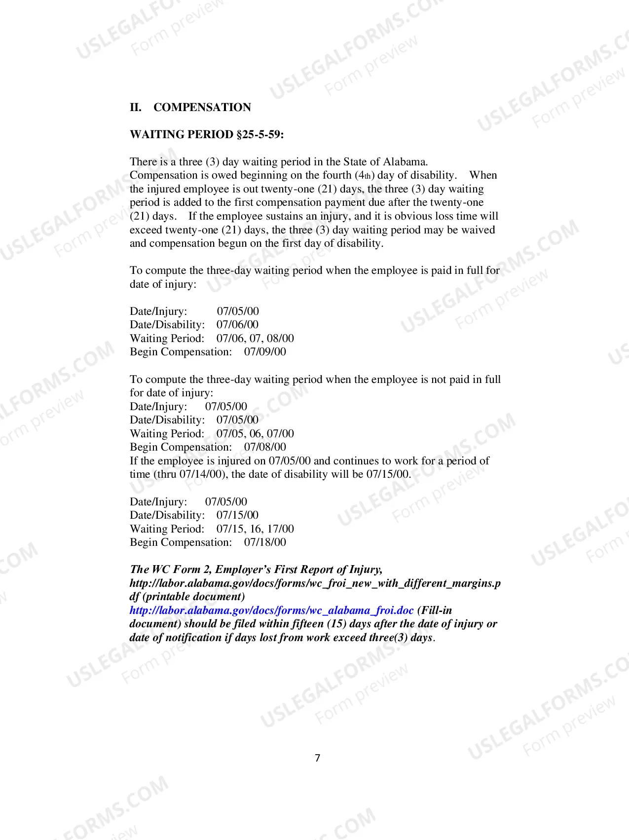 Preview Workers' Compensation Claim Handling Manual