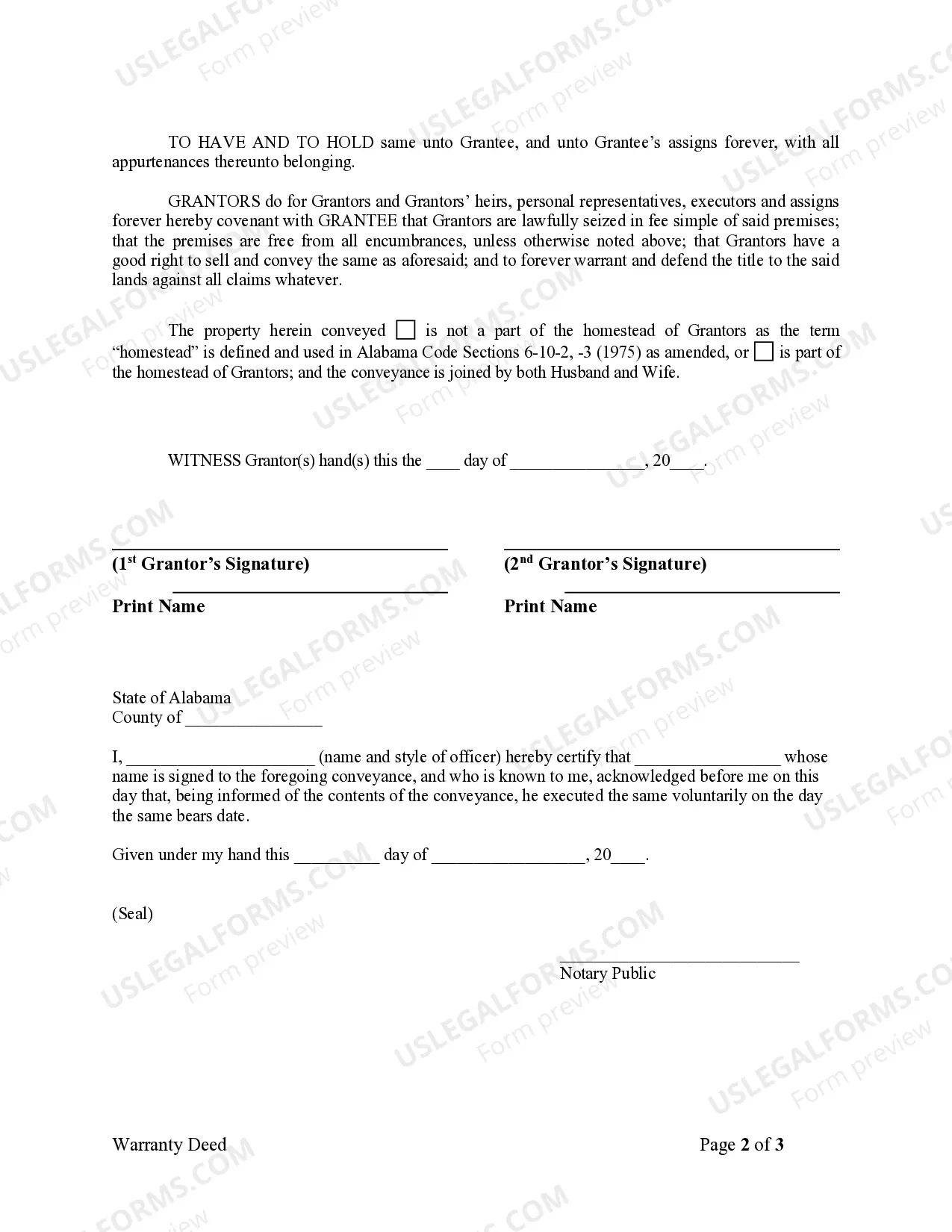 Preview Warranty Deed from Husband and Wife to an Individual