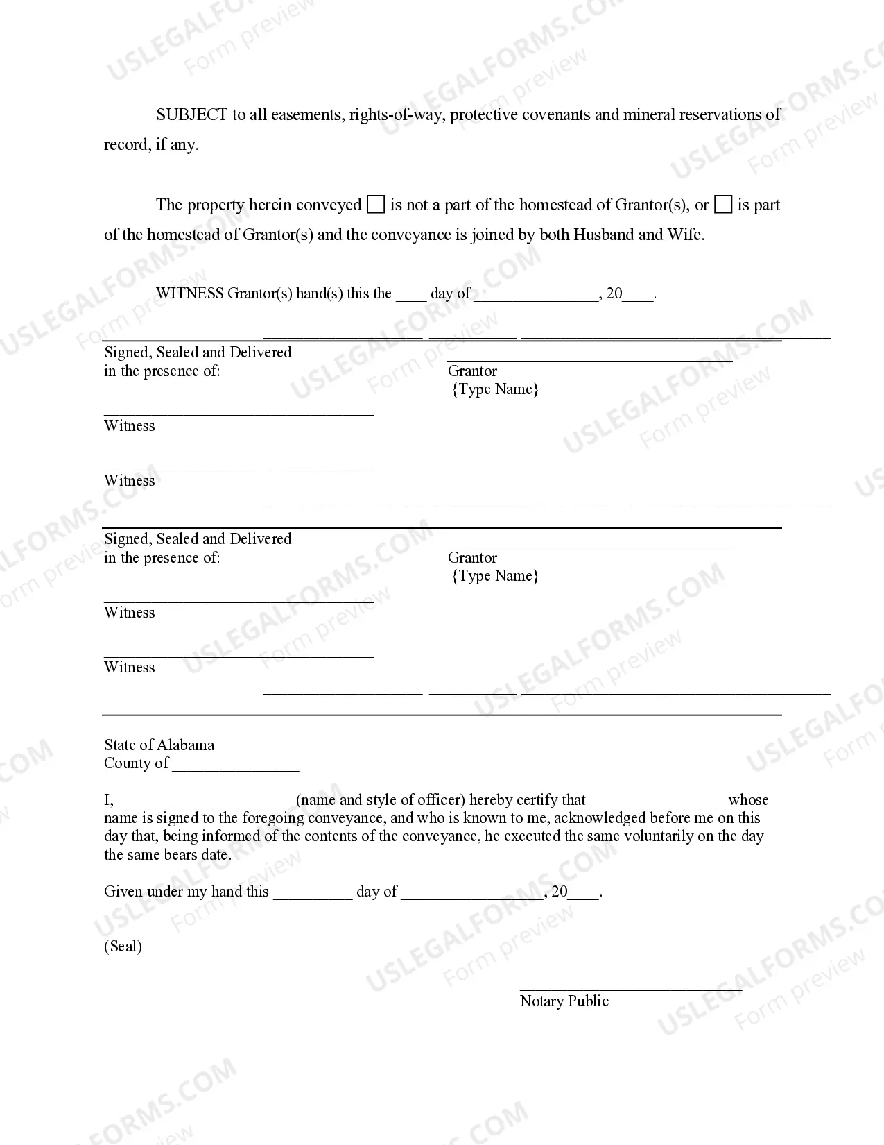 Preview Warranty Deed to Child Reserving a Life Estate in the Parents