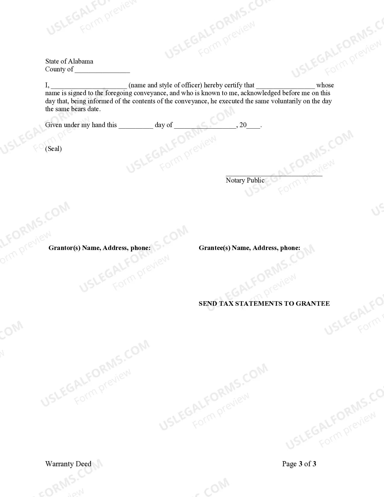 Preview Warranty Deed from two Individuals to Husband and Wife