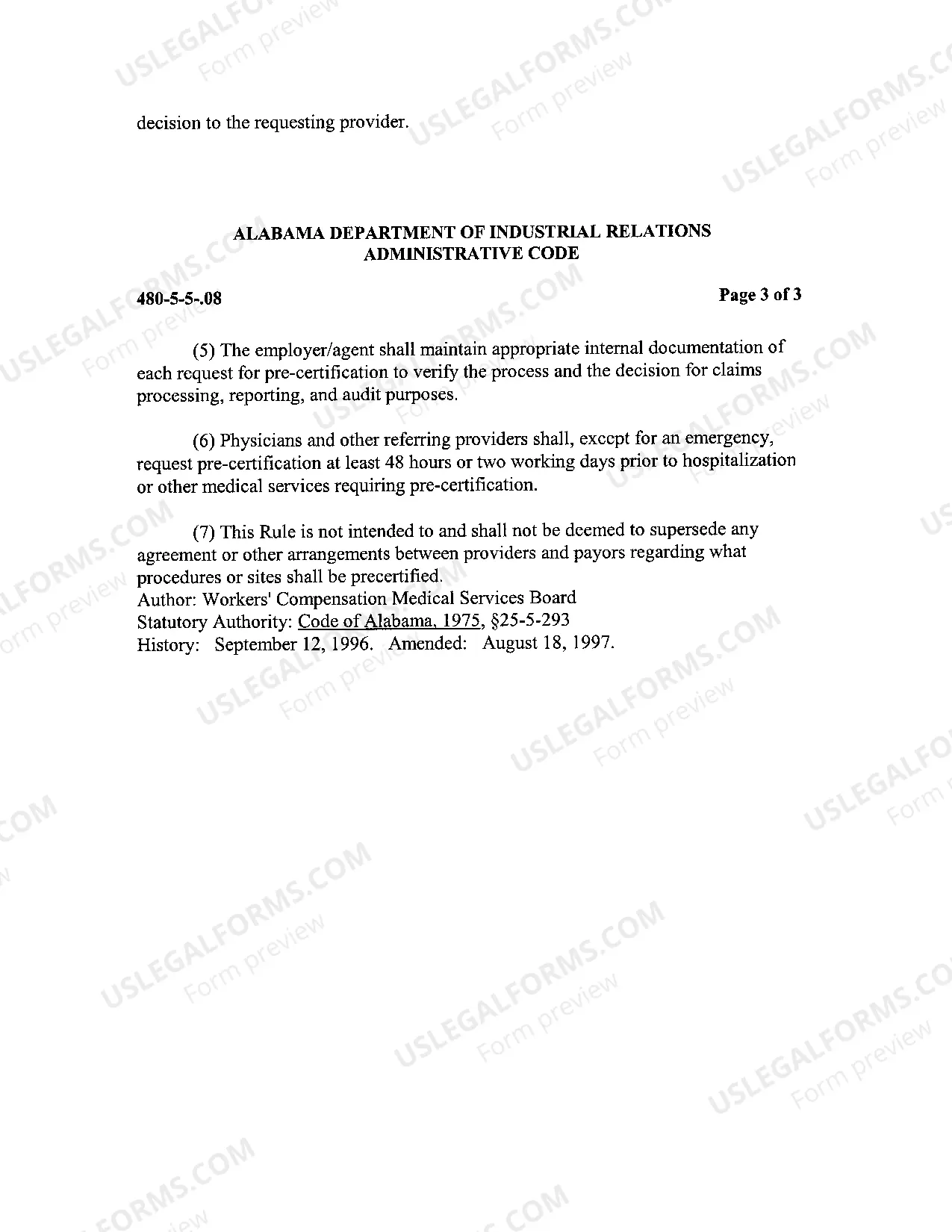 Preview Pre-Certification Required