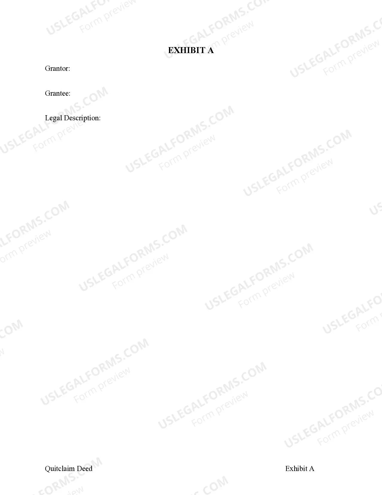 Preview Quitclaim Deed by Two Individuals to LLC