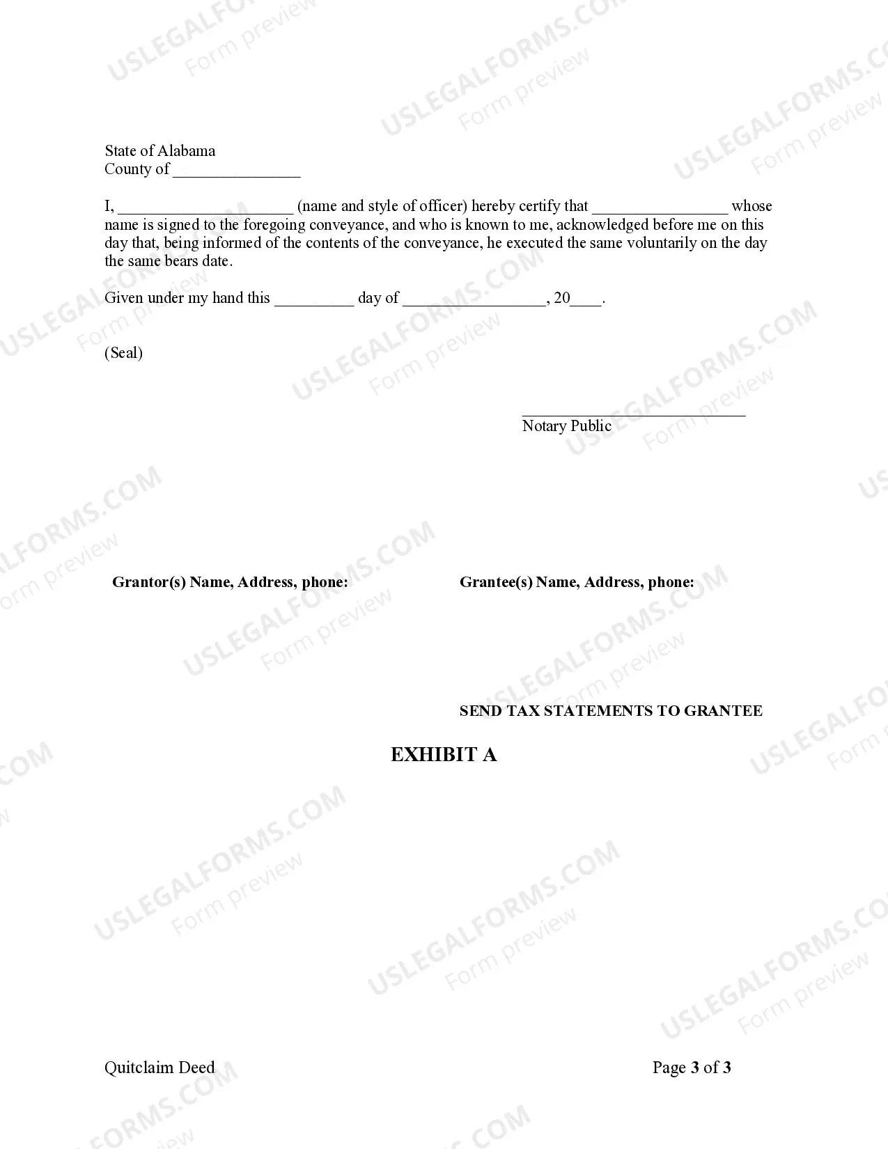 Preview Quitclaim Deed by Two Individuals to Corporation