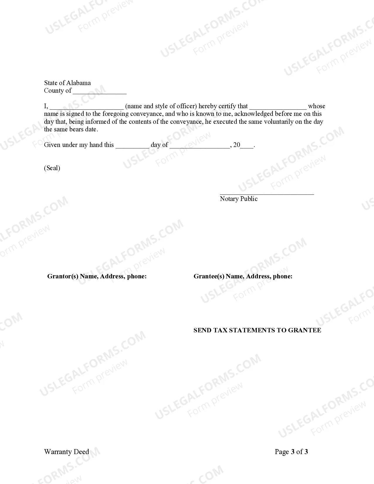 Preview Warranty Deed from two Individuals to Corporation