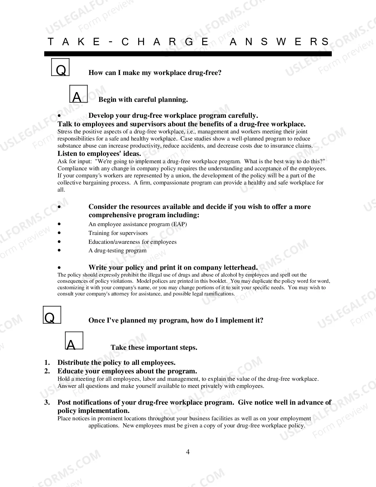 Preview Drug Free, Way to Be Guide